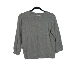 Philosophy Crewneck Sweatshirt Modal Gray Size Small Loungewear Comfy Cozy
